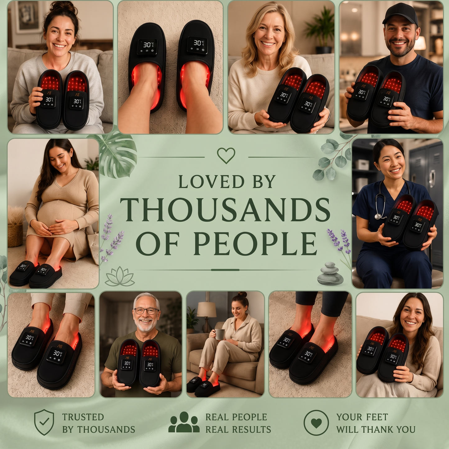 Calmynix™ Red Light Slippers