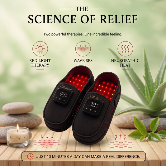 Calmynix™ Red Light Slippers Pre Order